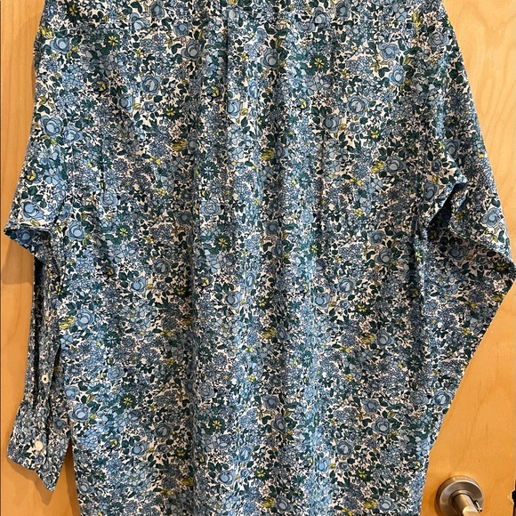 J.CREW RELAXED FIT COTTON VOILE SHIRT IN BLOOMING FLORAL - Picture 3 of 9